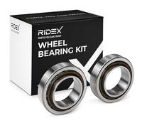 RIDEX 654W0610 Juego de cojinete de rueda Delantero, ambos lados compatible con FORD FIESTA III GFJ