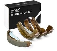 RIDEX 70B0004 Juego de zapatas de frenos Trasero con palanca sin cilindro de freno de rueda Compatible con OPEL Corsa C Hatchback X01