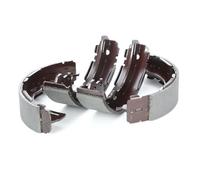 RIDEX 70B0053 Juego de zapatas de frenos Trasero Zapata de Freno Zapata de Freno Forros de freno compatible con NISSAN PICK UP D21 NAVARA D22 PICK UP D22 NP300 Pick-up D22 TERRANO I WD21