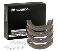 RIDEX 70B1779 Juego de zapatas de frenos Trasero sin palanca