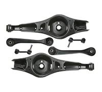 RIDEX Kit de brazos de suspensión 772S1122 Eje trasero, derecha Eje trasero Eje trasero izquierda Kit Brazo oscilante transversal