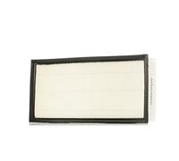 RIDEX 8A0003 Filtro de aire rectangular Cartucho filtrante Filtro de recirculación aire compatible con VW Polo IV Hatchback 9N, 9A Golf VII Hatchback 5G1, BQ1, BE1, BE2 GOLF II 19E, 1G1 GOLF VI 5K1 JE