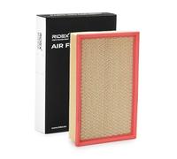 RIDEX 8A0408 Filtro de aire rectangular Cartucho filtrante con filtro previo compatible con BMW 7 E65, E66, E67, WIESMANN MF4 Roadster, ALPINA B7 E65, ROLLS-ROYCE PHANTOM VII Coupé RR3