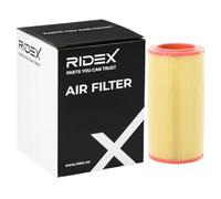RIDEX 8A0584 Filtro de aire Cartucho filtrante compatible con RENAULT Clio II Hatchback BB, CB SUPER 5 B/C40 25 Hatchback 19 II Cabriolet D53, 853 21 Sedán L48 19 I Cabriolet D53