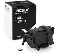 RIDEX 9F0042 Filtro combustible con junta Compatible con FORD Fiesta Mk6 Hatchback CB1, CCN, JA8, JR8 Gasóleo