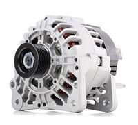 RIDEX Alternador 4G0291 90A 14V Alternadores con polea compatible con VW Polo V Hatchback 6R1, 6C1 Polo IV Hatchback 9N, 9A Fox Hatchback 5Z1, 5Z3, 5Z4 Polo V Sedán 602, 604, 612, 614, SKODA