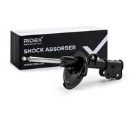 RIDEX Amortiguador Delantero, izquierda Presión de gas Amortiguadores 854S2458
