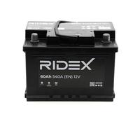 RIDEX Batería 60, Ah 540, A/EN 1S0055 L 242mm B 175mm H 175mm compatible con VW GOLF VI 5K1 Transporter T3 Bus 25 Golf III Cabrio 1E7 GOLF I 17 KAEFER Transporter T3 Furgoneta 24, 25