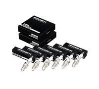 RIDEX Bujía de encendido 686S0066 Ancho de llave: 16 mm Long. de rosca: 19mm compatible con VW Transporter T4 Bus 70B, 70C, 7DB, 7DK, 70J, 70K, 7DC, 7DJ GOLF III 1H1 Golf IV Hatchback 1J1