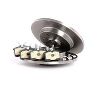 RIDEX Discos de Freno Trasero Pastillas para VW GOLF VI (5K1) para AUDI para DS