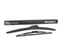 RIDEX Escobilla Limpiaparabrisas Juego de 2 Escobillas con spoiler Delante Posterior | Tipo de escobilla: Sin marco Estándar | Longitud 1: 530mm | Longitud 2: 450mm | Longitud: 340mm 298W17081