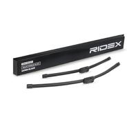 RIDEX Escobilla Limpiaparabrisas Juego de 2 Escobillas con spoiler Delante | Tipo de escobilla: Sin marco | Longitud 1: 600mm | Longitud 2: 475mm 298W0030