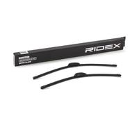 RIDEX Escobilla Limpiaparabrisas Juego de 2 Escobillas con spoiler Delante | Tipo de escobilla: Sin marco | Longitud 1: 550mm | Longitud 2: 500mm 298W0034