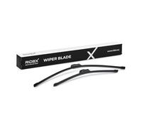 RIDEX Escobilla Limpiaparabrisas Juego de 2 Escobillas con spoiler Delante | Tipo de escobilla: Sin marco | Longitud 1: 650mm | Longitud 2: 450mm 298W0228