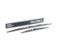 RIDEX Escobilla Limpiaparabrisas Juego de 2 Escobillas sin spoiler Delante | Tipo de escobilla: Escobillas con arco & sin spoiler & Estándar | Longitud 1: 650mm | Longitud 2: 400mm 298W0192
