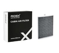 RIDEX Filtro de habitáculo 424I0697 Filtro de carbón activado Altura: 18 Ancho: 202 Longitud: 240 compatible con OPEL AGILA A H00, TOYOTA HILUX VI Pick-up N1, SUZUKI IGNIS II, SUBARU JUSTY III G3X