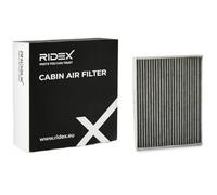 RIDEX Filtro de habitáculo 424I0861 Filtro de carbón activado Altura: 28 Ancho: 240 Longitud: 210 compatible con HYUNDAI Palisade LX2, TOYOTA C-HR AX10, KIA SORENTO III