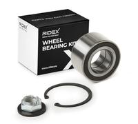 RIDEX Juego de cojinete de rueda 654W0087 eje delantero, ambos lados compatible con FORD Transit Mk7 Furgoneta V363, FCD, FDD Transit Mk6 Furgoneta V347, V348, FA Transit Mk7 Bus V363, FAD, FBD