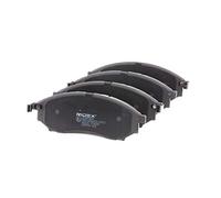 RIDEX Juego de pastillas de freno Delantero con avisador acústico de desgaste 402B0228 Juego de pastillas de freno compatible con RENAULT Koleos I HY, NISSAN Qashqai/Qashqai +2 I J10, NJ10