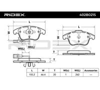 Brembo P 85 113 Pastillas de Frenos
