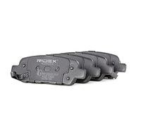 RIDEX Juego de pastillas de freno Trasero con avisador acústico de desgaste sin accesorios 402B0054 Juego de pastillas de freno compatible con RENAULT Kadjar HA, HL Koleos I HY Koleos II HC