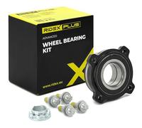 RIDEX PLUS 654W0252P Juego de cojinete de rueda Trasero ambos lados con anillo sensor ABS con tornillos Compatible con BMW 5 Sedán E60