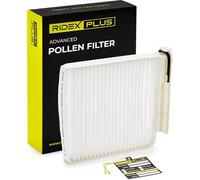 RIDEX PLUS Filtro de habitáculo 424I0245P Filtro de partículas Altura: 43,0 Ancho: 190 Longitud: 240,5 compatible con RENAULT Clio IV Hatchback BH Clio III Hatchback BR0/1, CR0/1 TWINGO II CN0