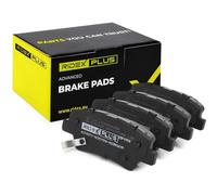 RIDEX PLUS Juego de pastillas de freno Trasero con avisador acústico de desgaste 402B0367P Juego de pastillas de freno compatible con HYUNDAI i10 PA, TOYOTA Auris Familiar E18, KIA RIO III UB