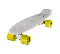 Ridge In The Dark 22" Mini Cruiser Skateboard, Unisex-Youth, Glow/Amarillo, 56 cm