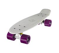 Ridge In The Dark 22" Mini Cruiser Skateboard, Unisex-Youth, Glow/Púrpura, 56 cm