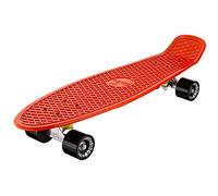 Ridge Organics Cruiser Board - Monopatín Completo (27 Pulgadas), Unisex Adulto, PB-27-ORGANIC-BURNTORG-BLACK, Naranja Oscuro, 27 Pulgadas