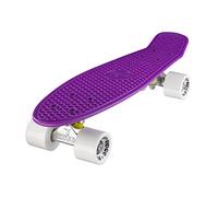 Ridge Original 22" Cruiser Skateboard, Unisex, Morado/Blanco (Violet/Blanc), 55 cm