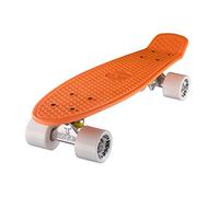 Ridge Original 22" Cruiser Skateboard, Unisex, Naranja/Blanco (Orange/Blanc), 55 cm