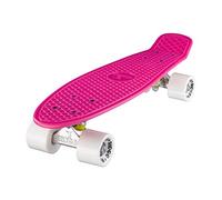Ridge Original 22" Cruiser Skateboard, Unisex, Rosa/Blanco (Rose/Blanc), 55 cm