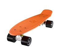 Ridge Original 22" Cruiser Skateboard, Unisex-Youth, Naranja/Negro, 56 cm