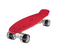 Ridge Original 22" Cruiser Skateboard, Unisex-Youth, Rojo/Claro, 56 cm