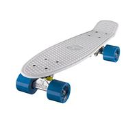 Ridge Retro 22 - Skateboard, Color Blanco y Azul, 55 cm (22'')