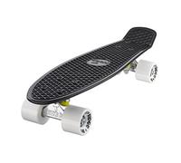 Ridge Original 22" Cruiser Skateboard, Unisex, Negro/Blanco (Noir/Blanc), 55 cm