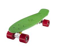 Ridge Retro 22 - Skateboard, Color Verde y Rojo, 55 cm (22'')