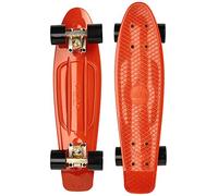 Ridge Skateboards Mini Cruiser orgánico, Unisex, Naranja, 55.8 cm