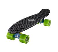 Ridge Skateboards Mix It Up Mini Cruiser 22", Hecho en el Reino Unido, 55cm, Mezcla de Camiones y Ruedas