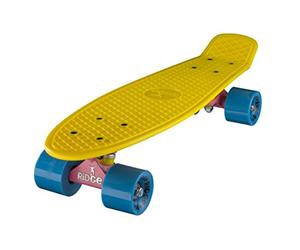 Ridge Skateboards Mix It Up Mini Cruiser 22", Hecho en el Reino Unido, 55cm, Mezcla de Camiones y Ruedas