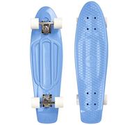 Ridge Skateboards Pastels - Monopatín Unisex - Adulto, Lilac/Blanco, 27 Pulgadas