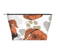 Ridgeback de Rodesia con Amor, Bolsa de artículos de tocador Bolsa de Maquillaje Bolsa de cosméticos Bolsa de artículos de tocador de Viaje portátil