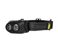 Ridgemonkey VRH300X Pro - Linterna frontal recargable por USB, 200 lúmenes, impermeable, IP66, para pesca, camping y senderismo, 5 colores de luz, doble orientación y carga rápida USB-C