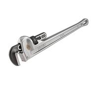 RIDGID 31105 Modelo 824 Llave recta de aluminio para tubo, Llave de fontanería de 24 pulgadas