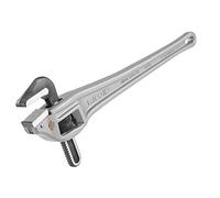 RIDGID 31130 Modelo 24 Llave de tubo de aluminio de ajuste transversal, Llave de fontanería de 24 pulgadas