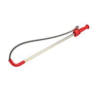 RIDGID 59787 Desatascadora para inodoros K-3, Espiral de cable helicoidal para desatascar inodoros de 90 cm con cabeza de bulbo para despejar inodoros obstruidos