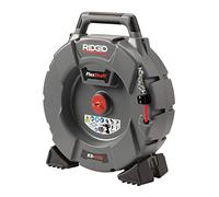 RIDGID, 64263, FLEXSHAFT - Limpiador de drenaje, K9-102 1 1/4-2 pulgadas de capacidad, incluye: cable de 50 pies 1/4 pulgadas y kit, para uso en fregaderos, bañeras, orinales, duchas, funciona con