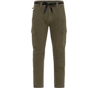Riding Culture Cargo Pantalón textil de moto, verde, Talla 29/32